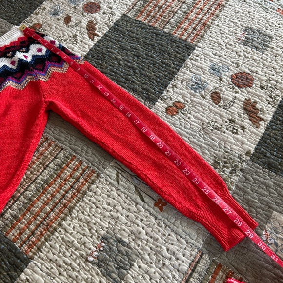 Old Navy Fair Isle Sequin Long Sleeve Casual Knit Sweater Size M - Picture 8 of 8